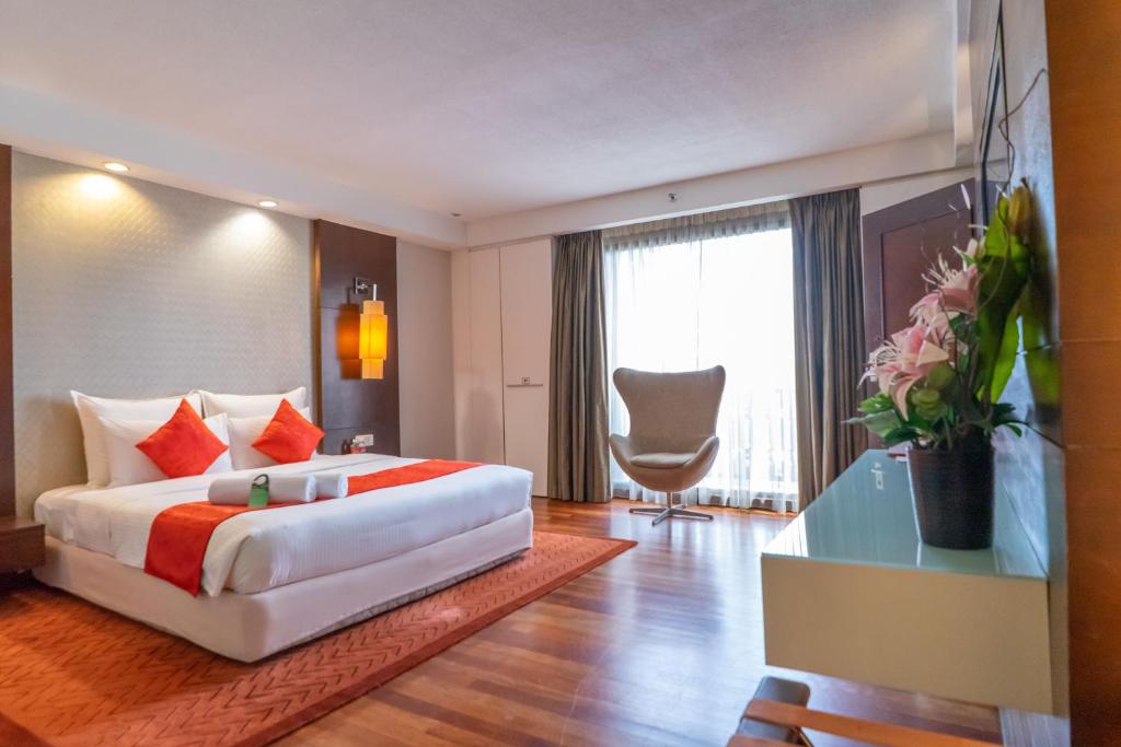 Katil atau katil-katil dalam bilik di Seri Pacific Hotel Kuala Lumpur
