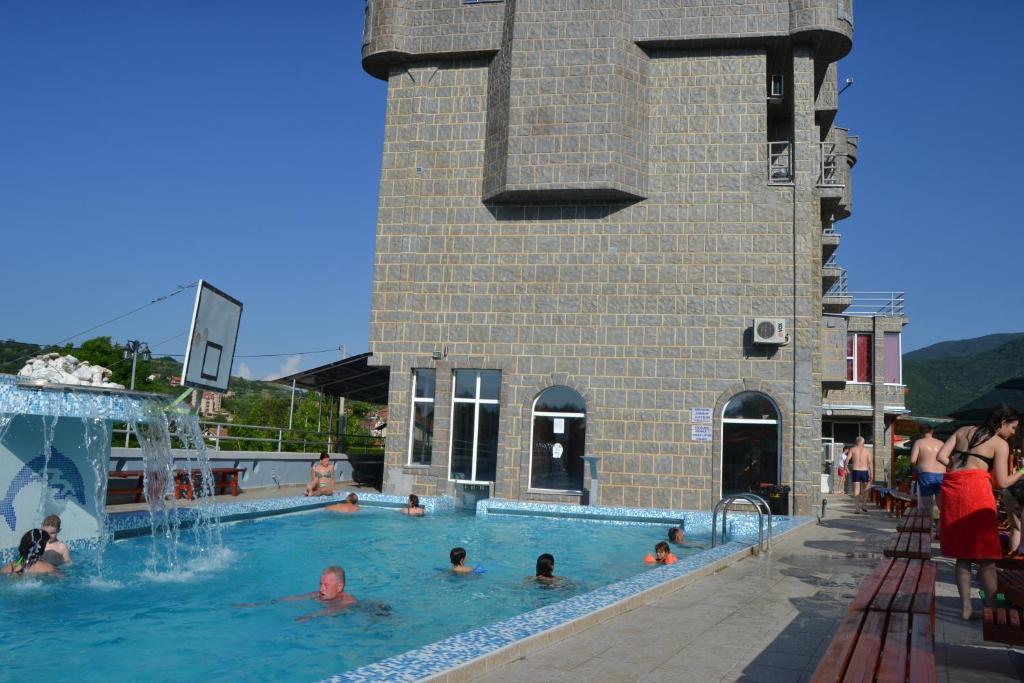 Πισίνα στο ή κοντά στο Sokoterme Hotel