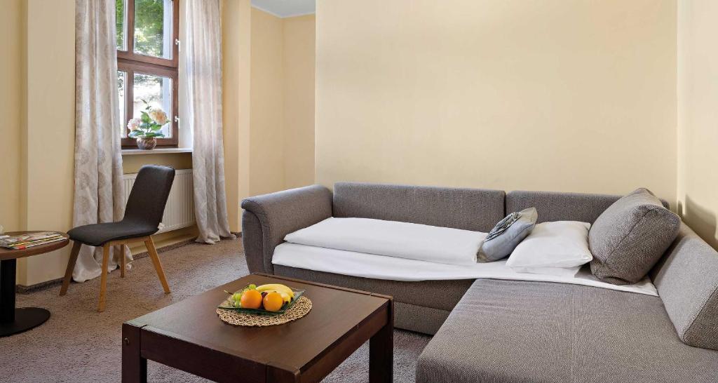 Posezení v ubytování Hotel Liebl