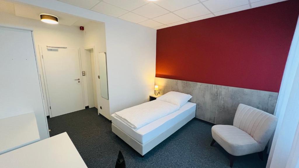 Postel nebo postele na pokoji v ubytování Creativ Park Hotel