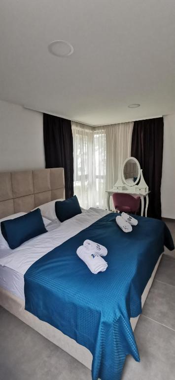 Postel nebo postele na pokoji v ubytování Sea House Resort