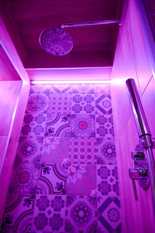 Koupelna v ubytování B&B Orchidea Celeste