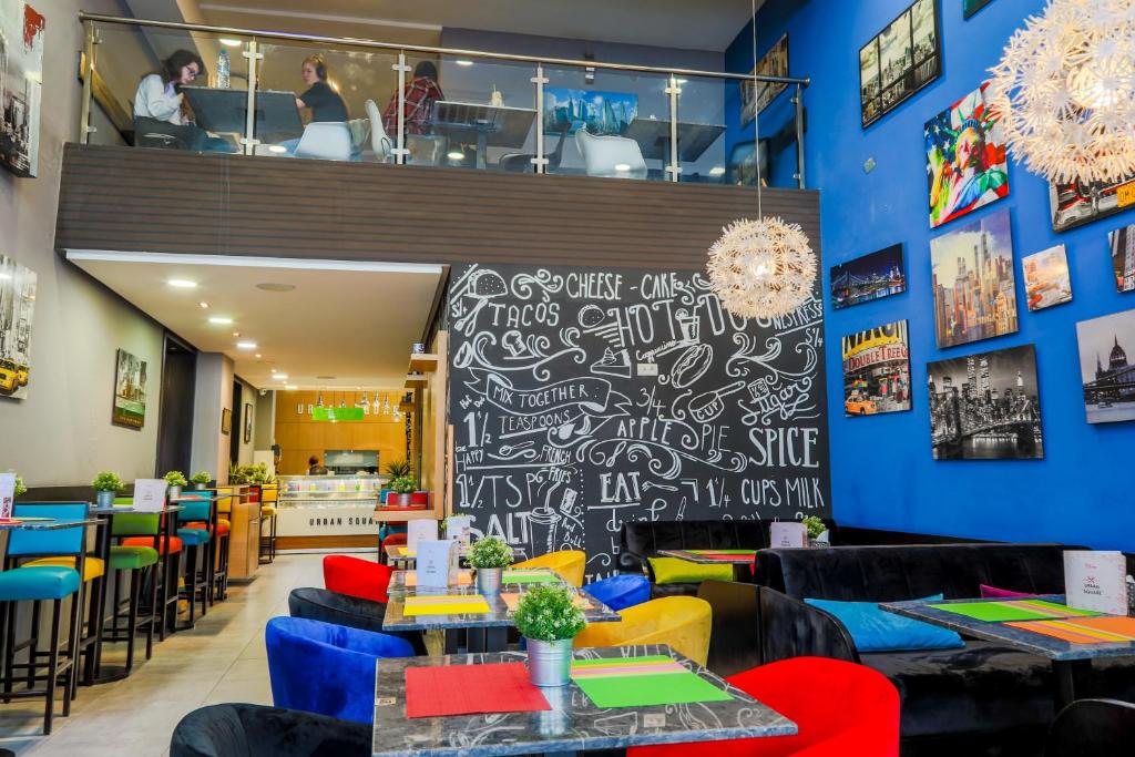 Posezení v ubytování RENT-INN Suites Hotel