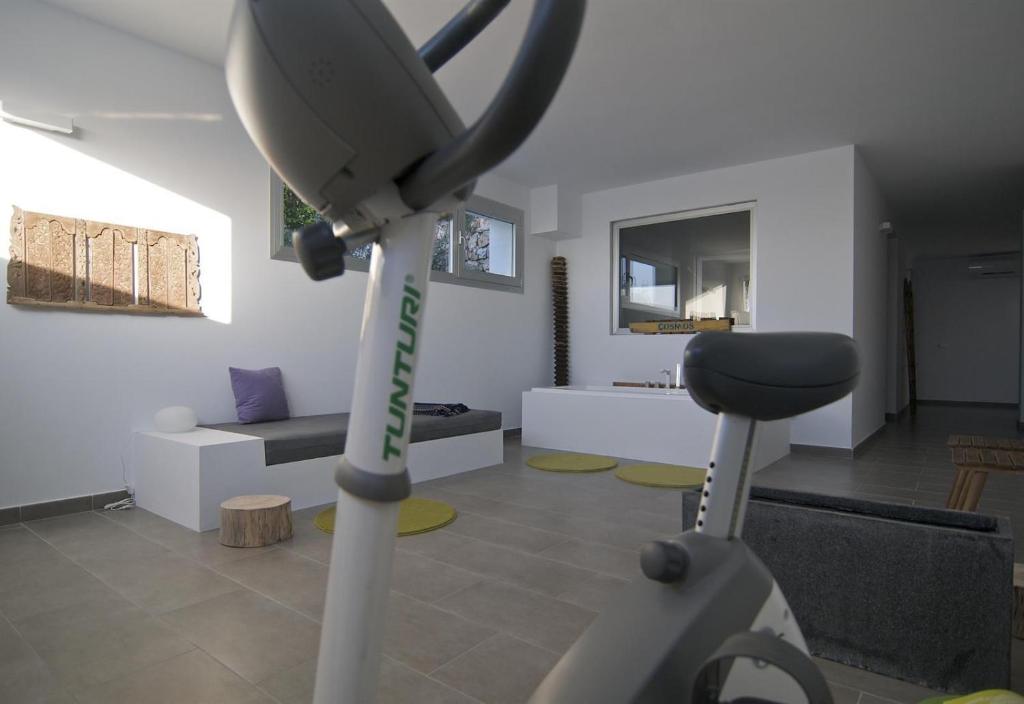 Fitness centrum a/nebo fitness zařízení v ubytování Casa Geniol Luxury villa