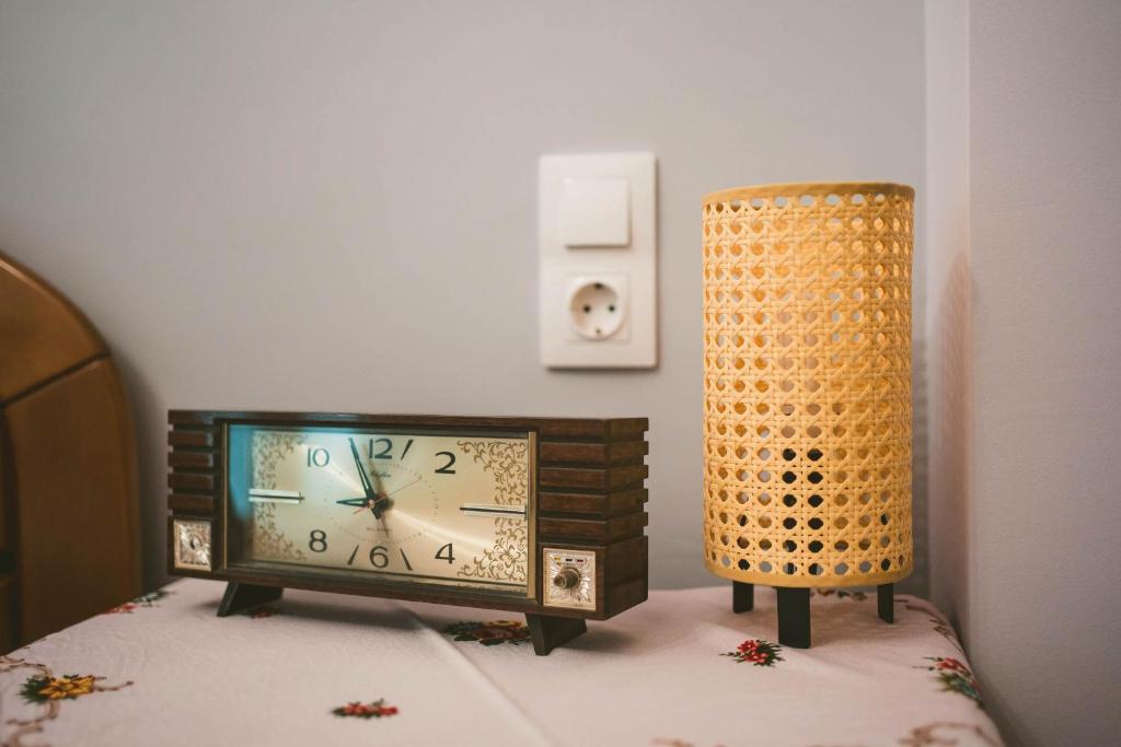 A television and/or entertainment centre at BYT Downtown Flat