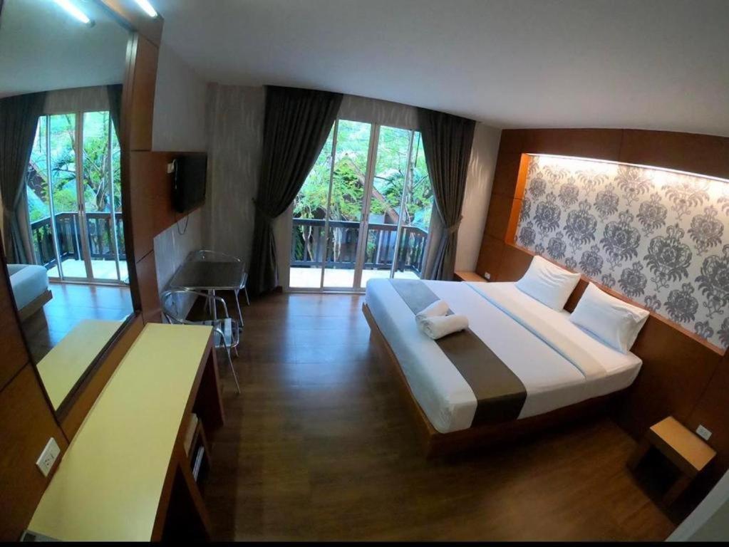 Letto o letti in una camera di Andaman Resort
