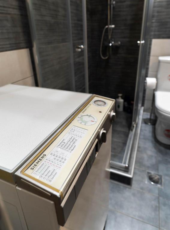 A bathroom at BYT Downtown Flat
