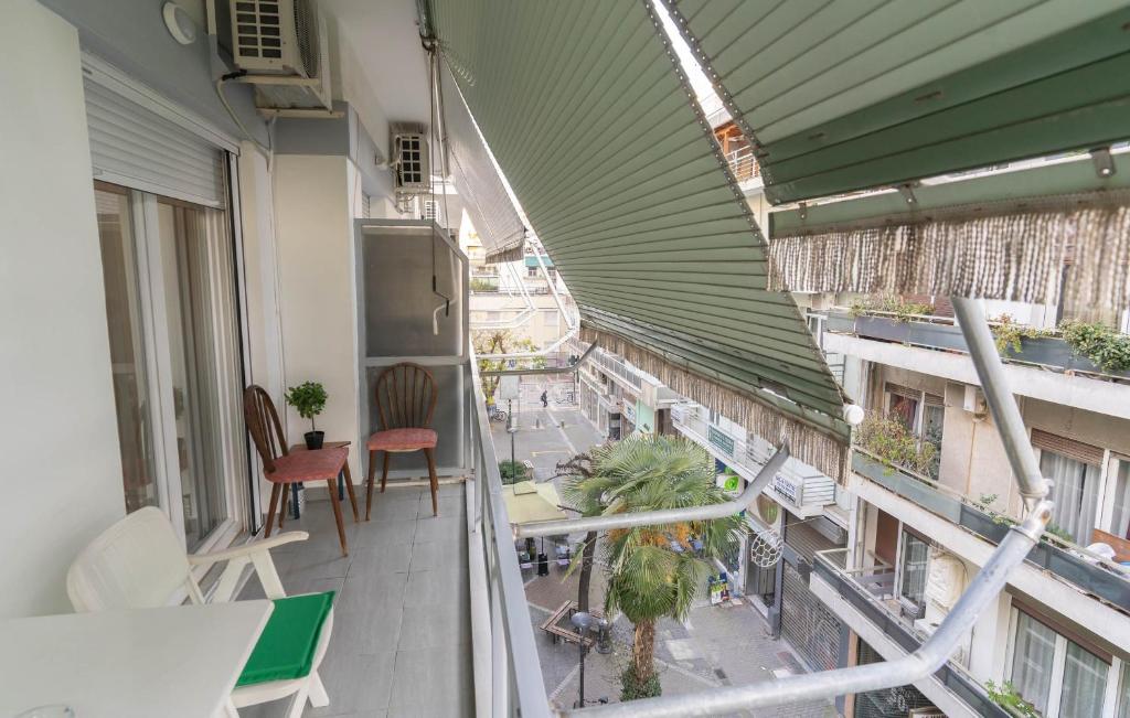 A balcony or terrace at BYT Downtown Flat