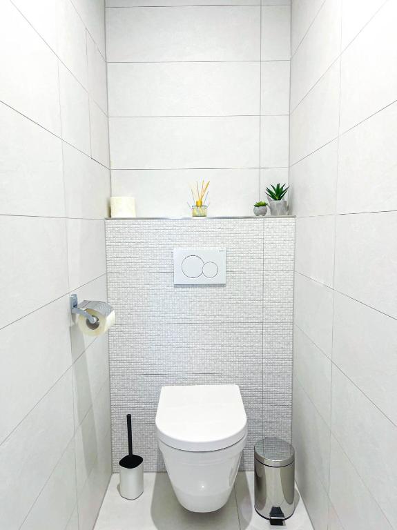 Kúpeľňa v ubytovaní LAWIS Apartments