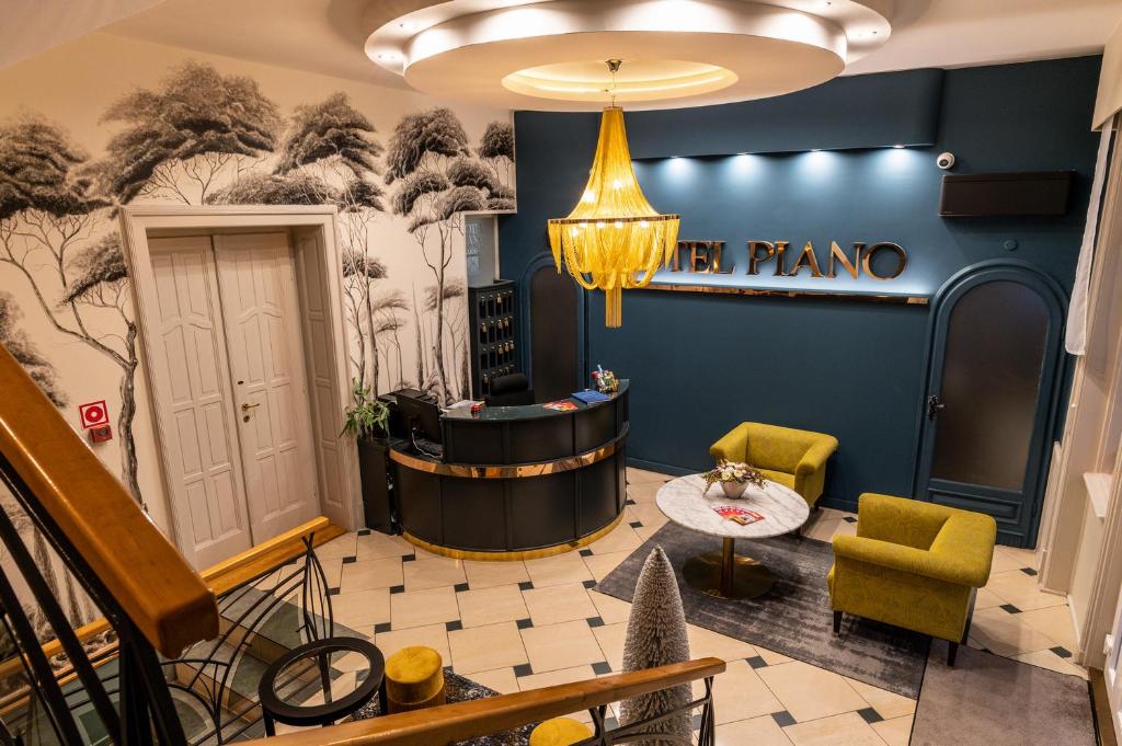 Posezení v ubytování Hotel Piano