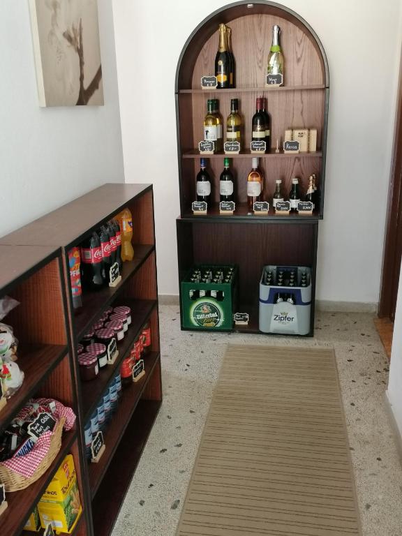 Nápoje v ubytování Ferienhaus Gassner