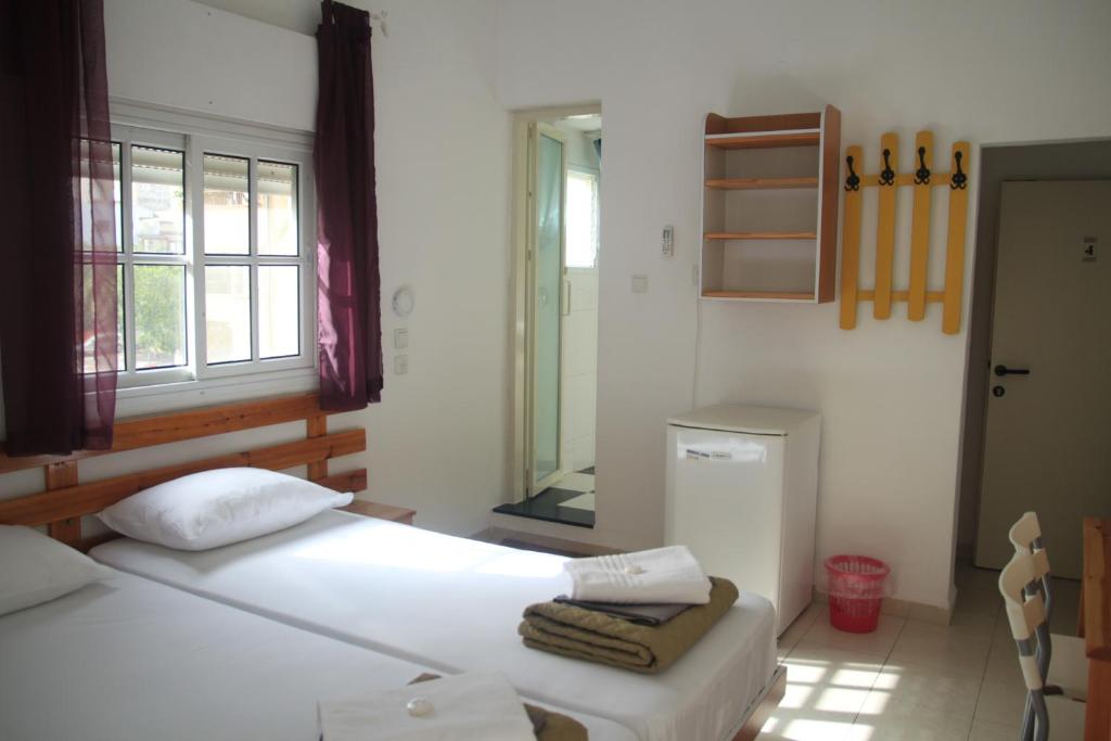Katil atau katil-katil dalam bilik di David Hostel