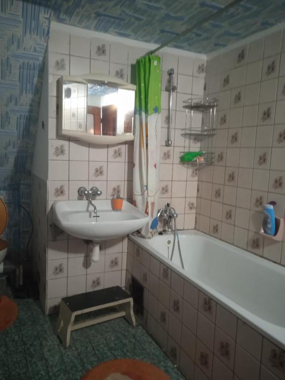 Koupelna v ubytování Chalupa Bob a Bobek