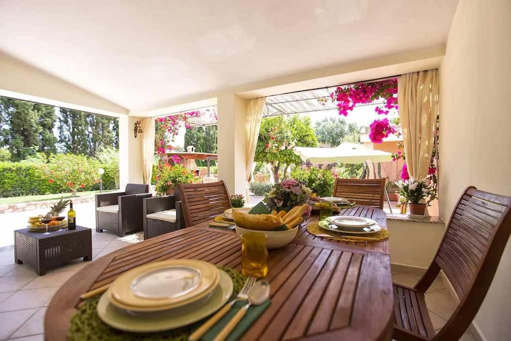 Χώρος καθιστικού στο Alghero Villa Galatea con giardino per 8 persone vicino alla spiaggia con 4 camere