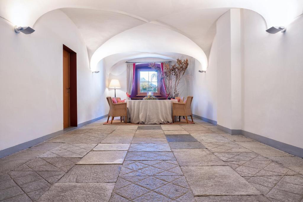 Posezení v ubytování Hôtel Bodenhaus