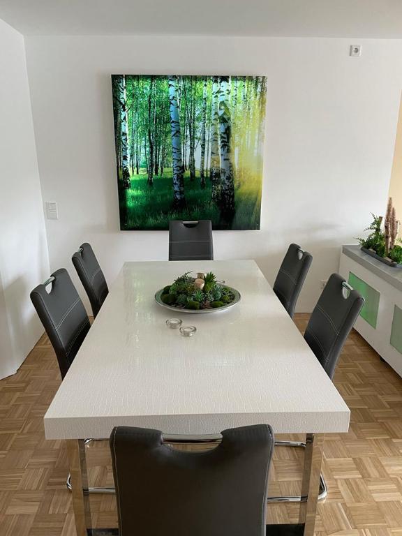 TV a/nebo společenská místnost v ubytování My Home Deluxe Ferienwohnung Sauna