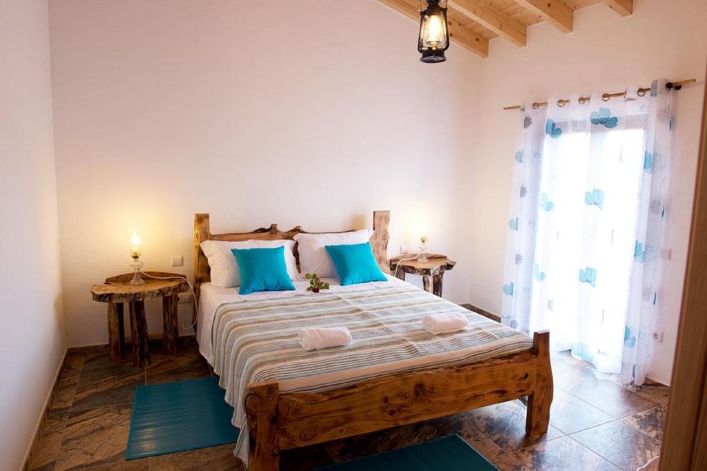 Posteľ alebo postele v izbe v ubytovaní Quinta das Aguas