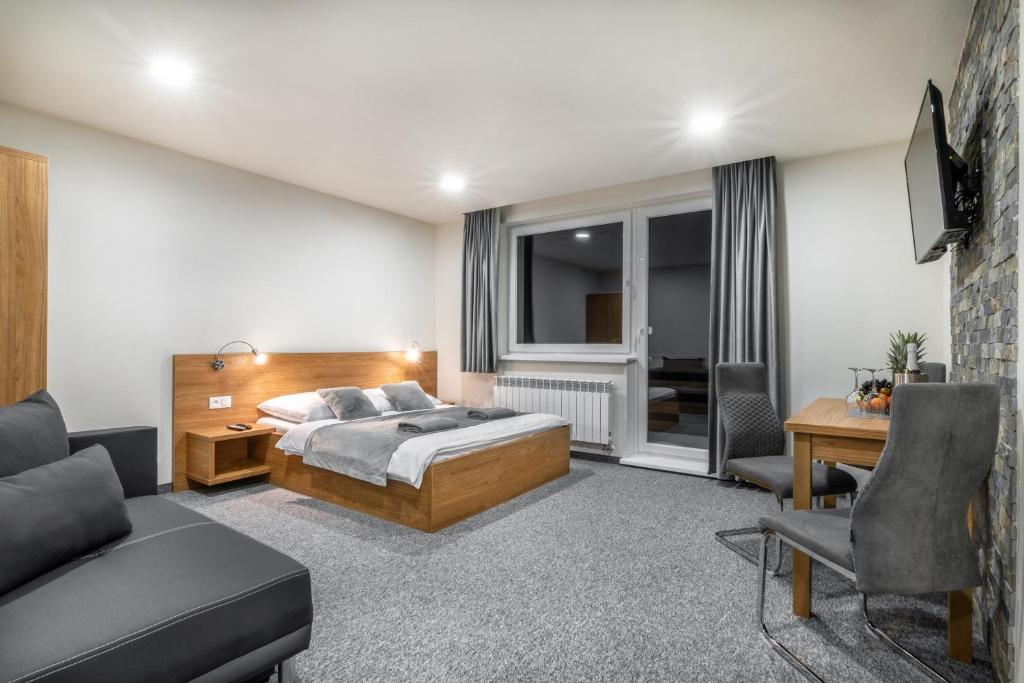 Posezení v ubytování Apartmány Sendy
