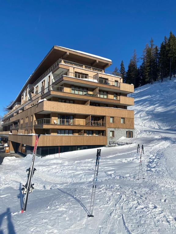 布聖莫里斯的住宿－Les ARCS 1600 - SKI AUX PIEDS - MAGNIFIQUE DUPLEX 12 PERSONNES，相簿中的一張相片