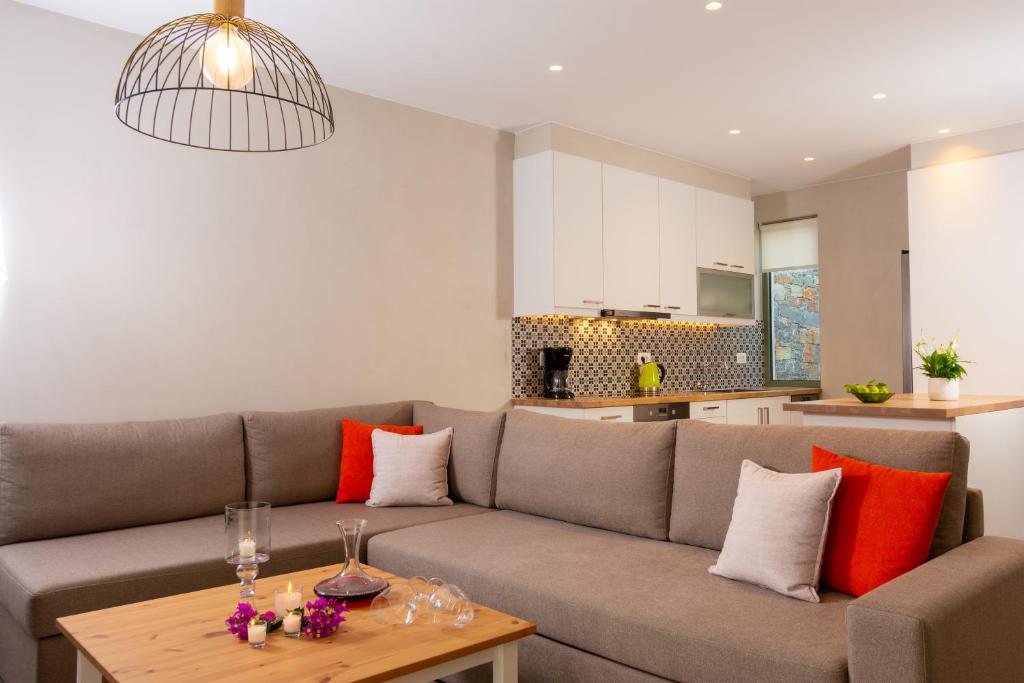 Posedenie v ubytovaní Pakio Luxury Villa : Private Cretan Holidays