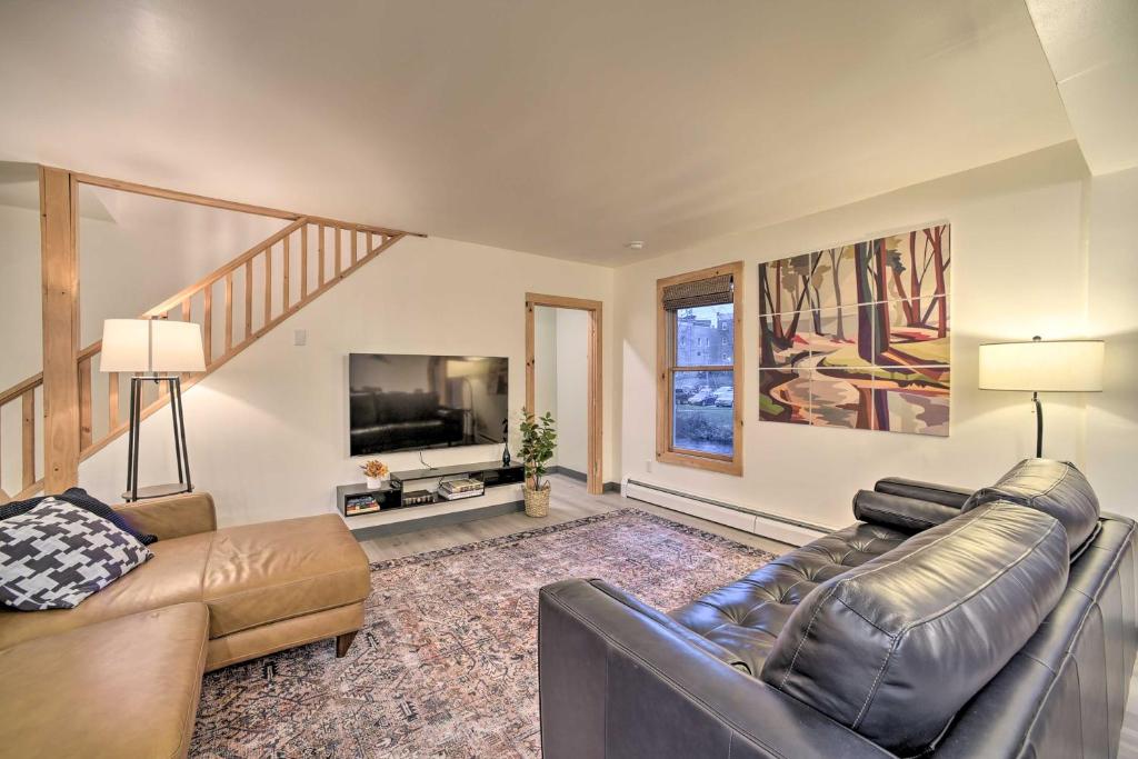 Vacation Home Waterfront Home Walk to Downtown Saranac Lake!, NY