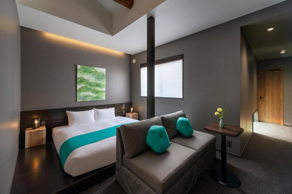 Posezení v ubytování THE MACHIYA HOTEL TAKAYAMA