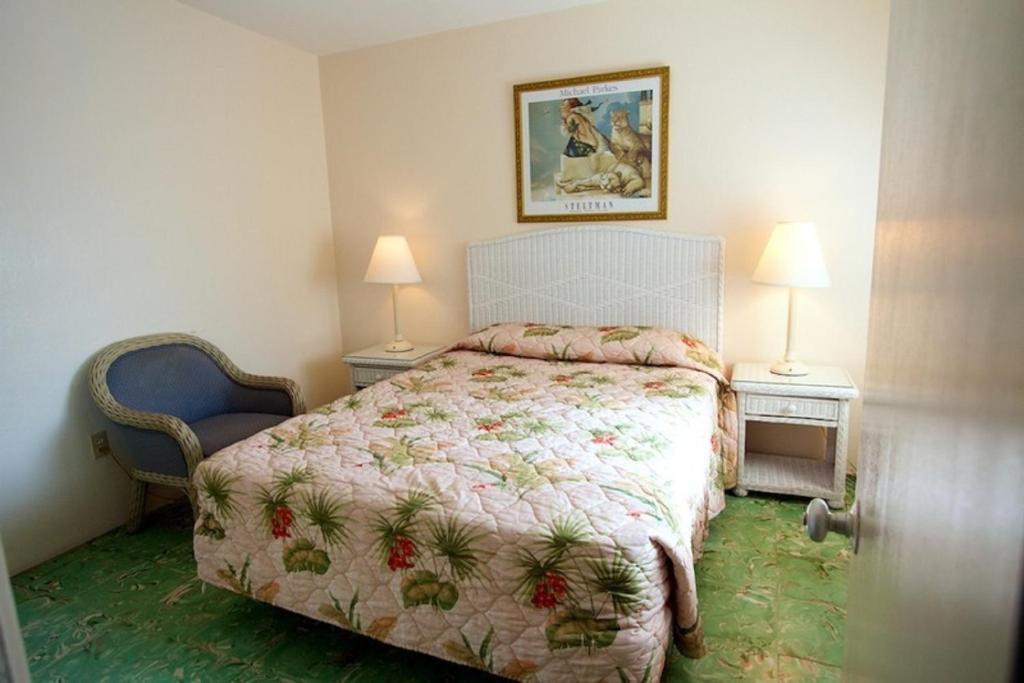 Postel nebo postele na pokoji v ubytování El Patio Motel