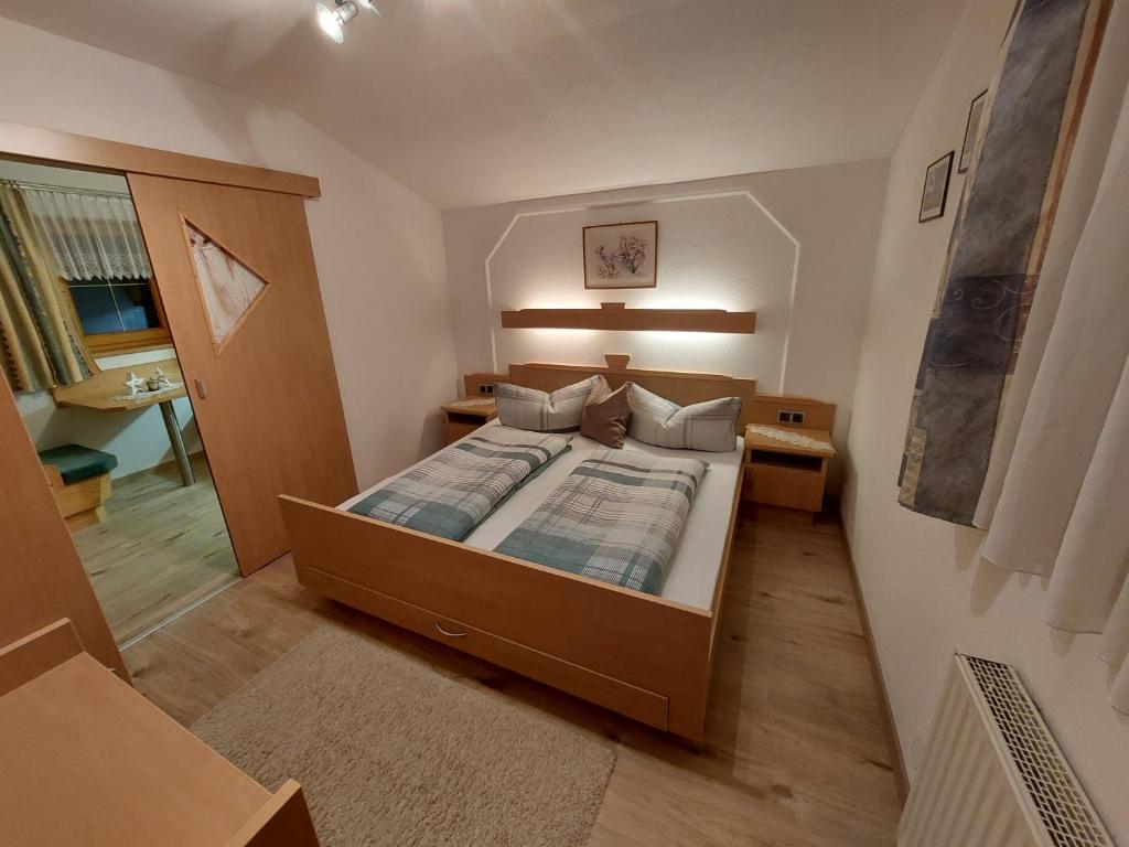 Postel nebo postele na pokoji v ubytování Haus Rosa