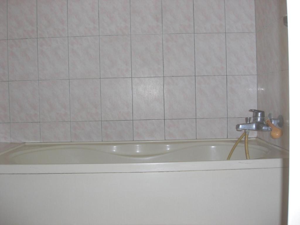 Koupelna v ubytování Uni Hotel