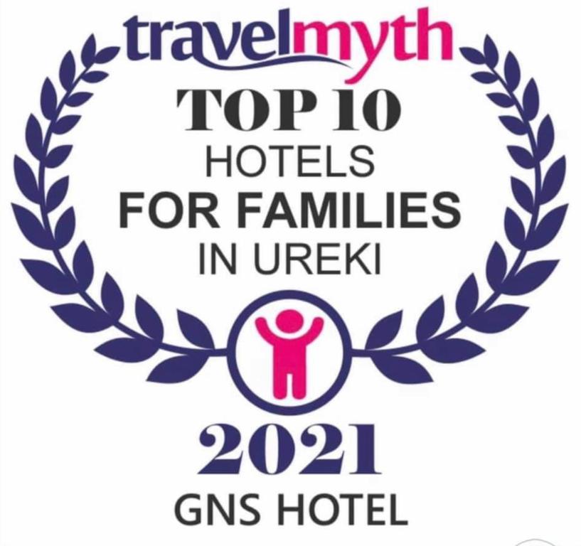 Certifikát, hodnocení, plakát nebo jiný dokument vystavený v ubytování GNS Hotel