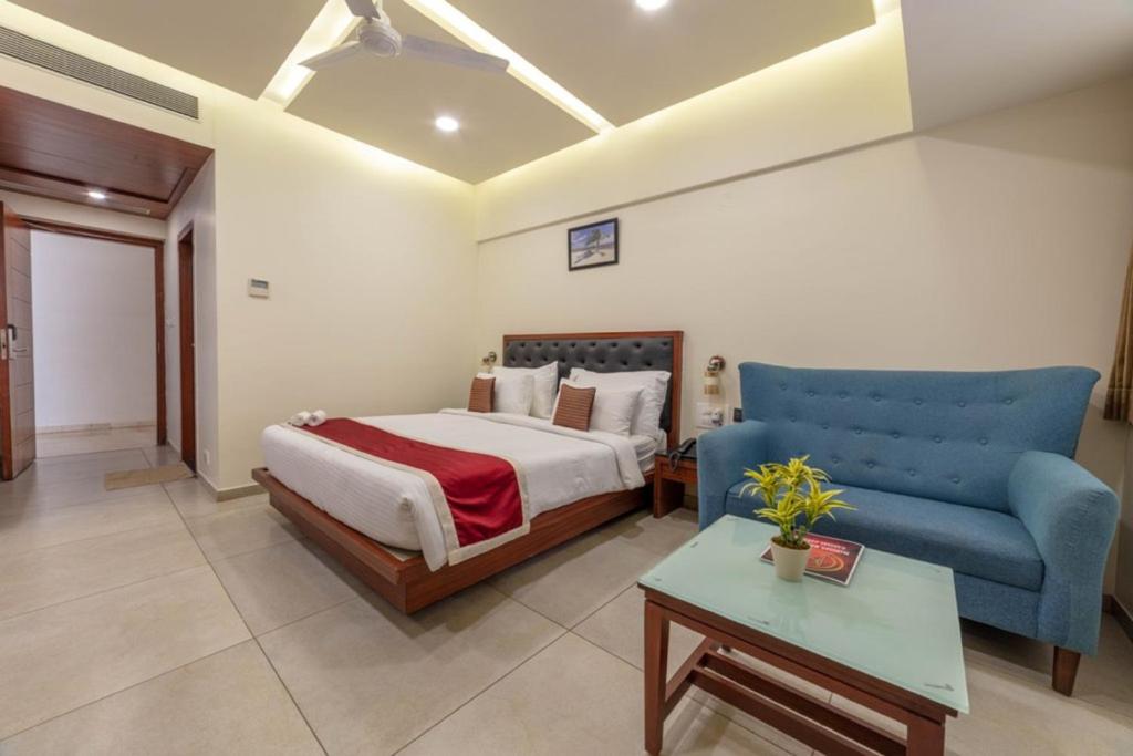 Ashok inn - Quarto Duplo Padrão Com Ventilador