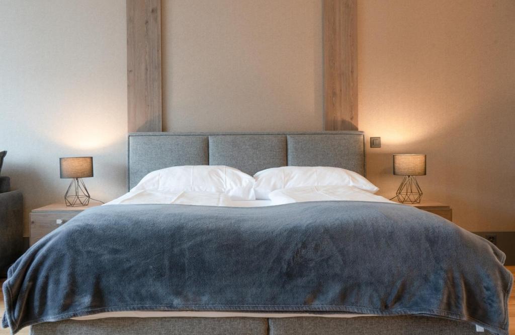 Postel nebo postele na pokoji v ubytování Wyna Motel