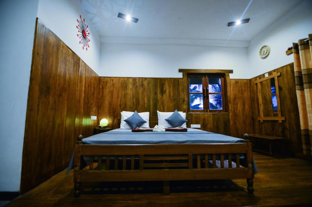 Postel nebo postele na pokoji v ubytování SUNSET Cabana