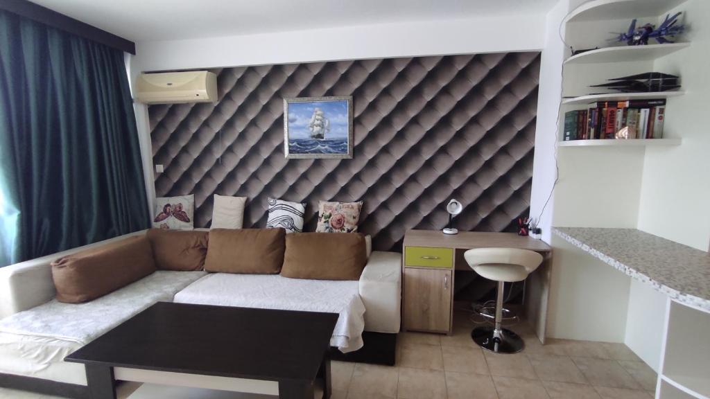 Posezení v ubytování Dom-El Real Apartments in Sea View Complex