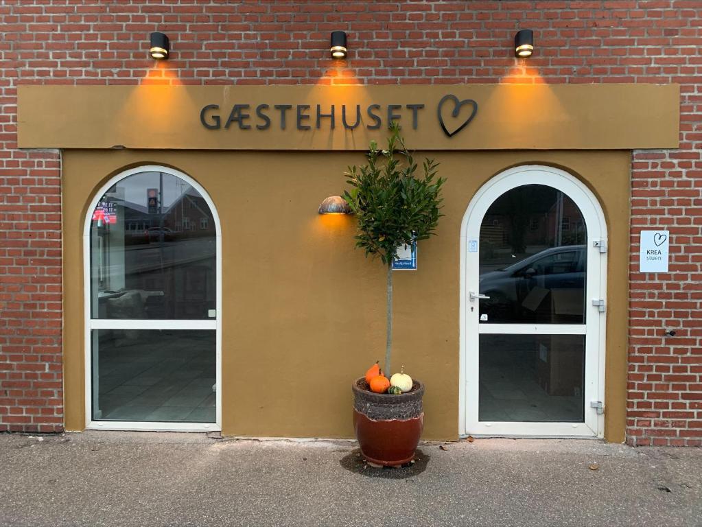 Certifikát, hodnocení, plakát nebo jiný dokument vystavený v ubytování GÆSTEHUSET