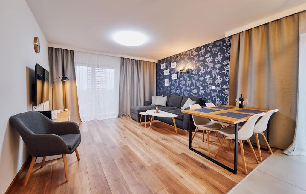 Posedenie v ubytovaní LAGUNA Apartament Polanica Residence 48