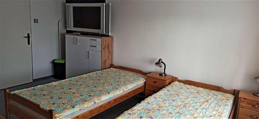 Letto o letti in una camera di Apartmán Milena