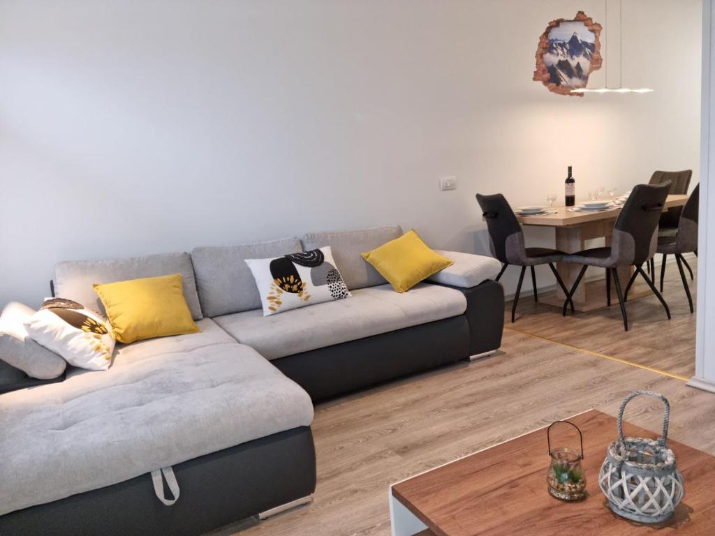 Posezení v ubytování APARTMA KAAN