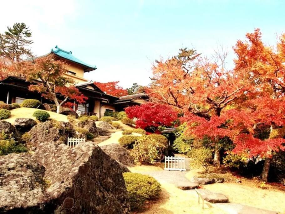 Zahrada ubytování Forest Villa Hakone