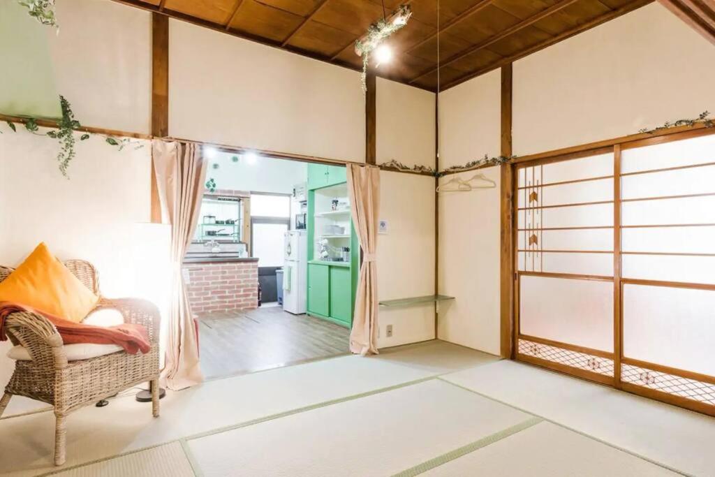 Posezení v ubytování Forest Villa Hakone
