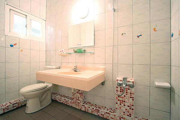 Koupelna v ubytování Da Wan Hostel