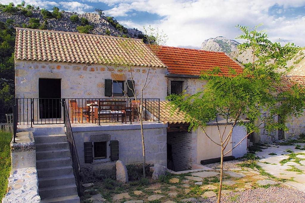 Stone house in Starigrad Paklenica, near national park Paklenica