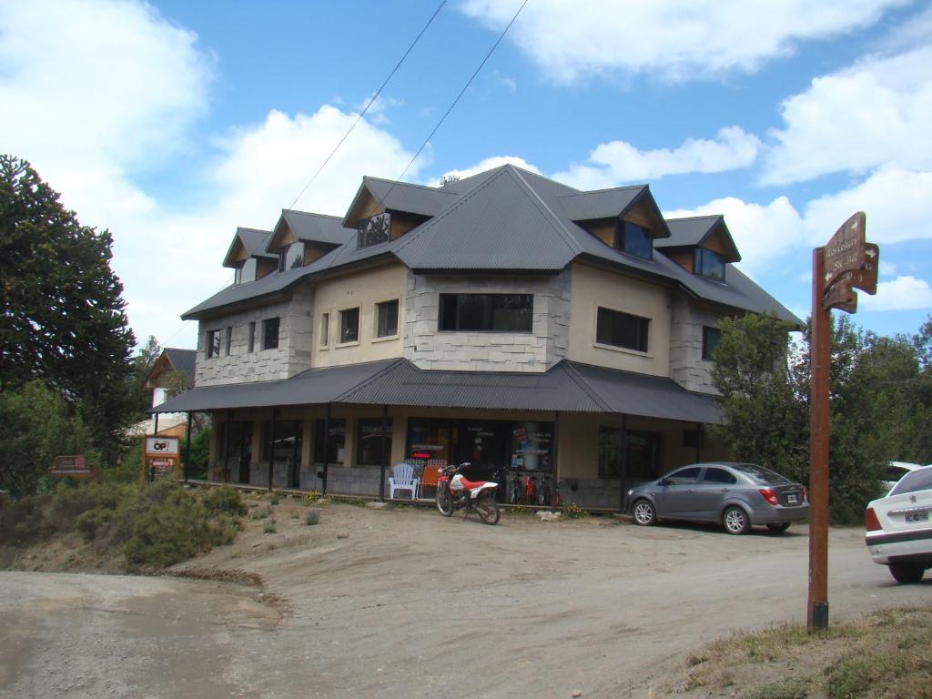 Budova, kde se aparthotel nachází