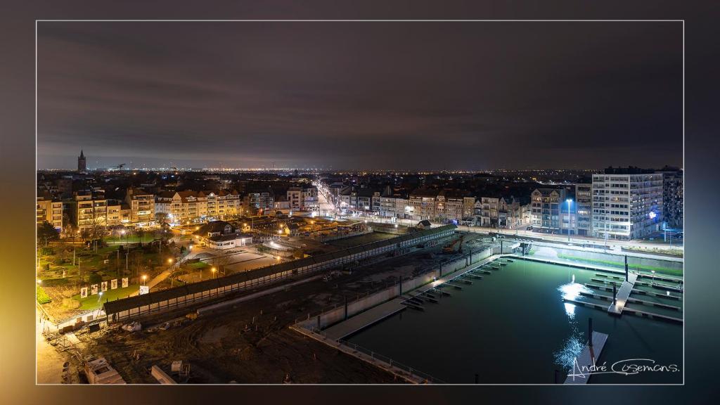 Vista general de Blankenberge o vista desde el apartamento