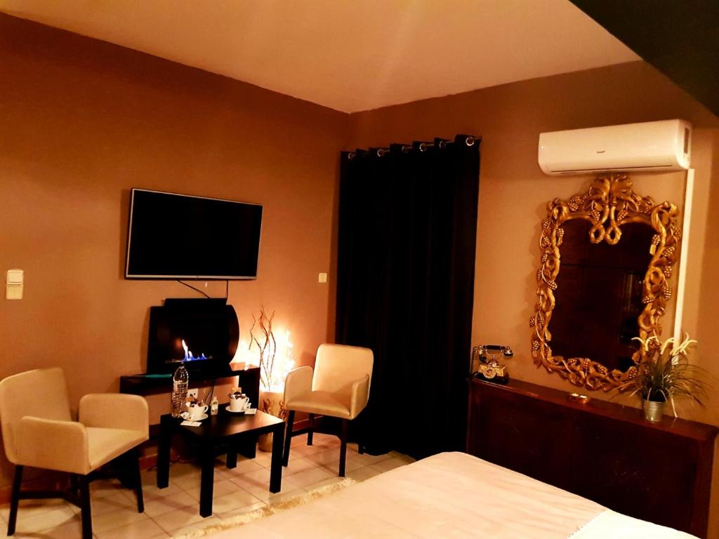 TV a/nebo společenská místnost v ubytování Kouro's private room!