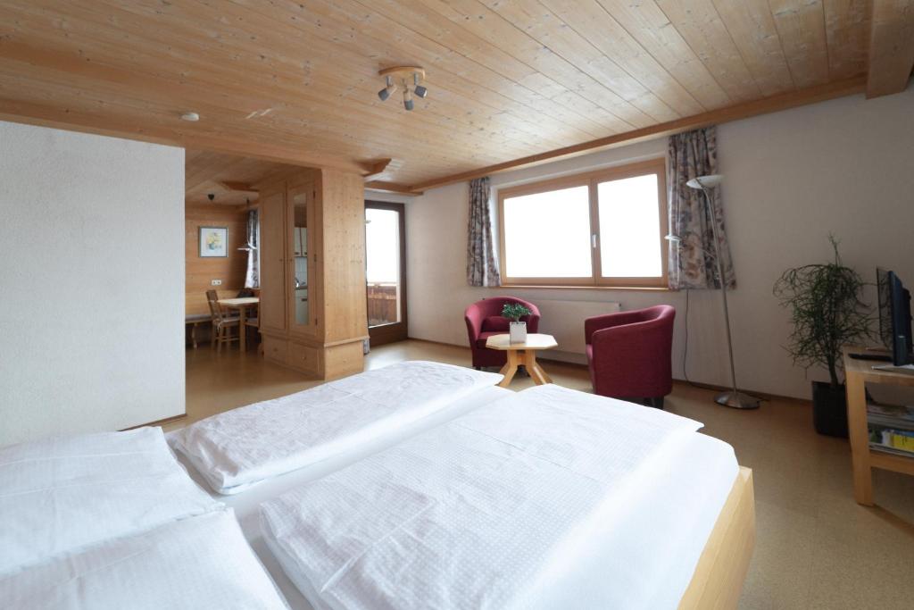 Posteľ alebo postele v izbe v ubytovaní Ferienwohnung Petra Natter