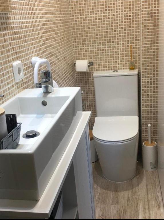 Kúpeľňa v ubytovaní Casa Flores del Mediterráneo