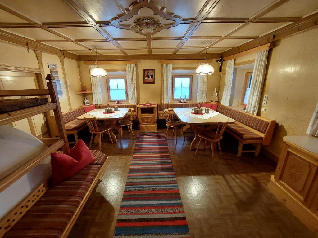 Posezení v ubytování Ferienhaus Köck