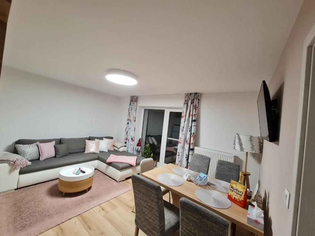 Posezení v ubytování Apartmány EMA a PETER