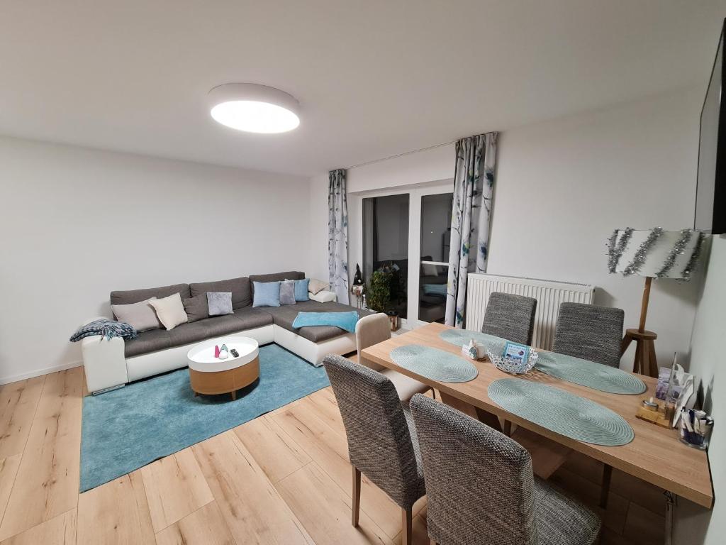 Posezení v ubytování Apartmány EMA a PETER